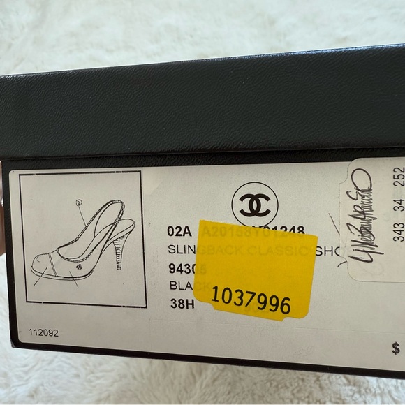 CHANEL women heel sandals size 38 EU Retail 750$ - Picture 9 of 9